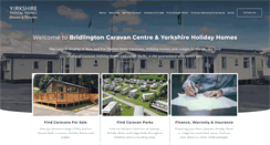 Desktop Screenshot of bridlingtoncaravans.com